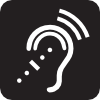 Assisstive Listening Systems Black Clip Art